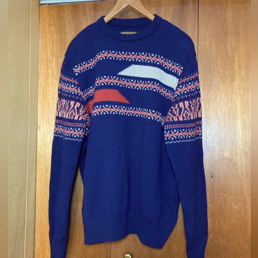 GVC Vintage Geiger Tyrol Wool Winter Sweater Men’s Size 56